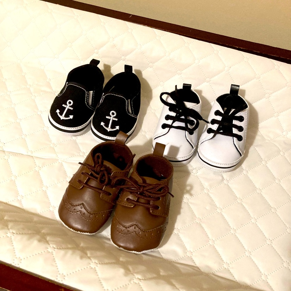Baby shoes - 3 pair